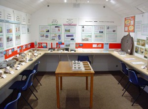 Geology exhibition room