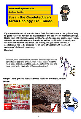 Arran Heritiage Museum - Geology Trail Guide for Children